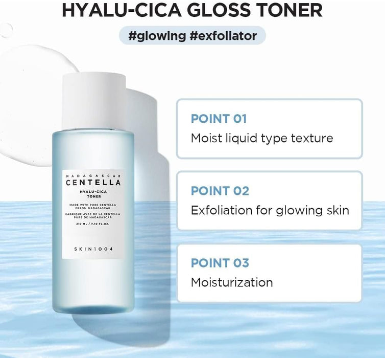 SKIN1004 Madagascar Centella Hyalu-Cica Brightening Toner 210 ml