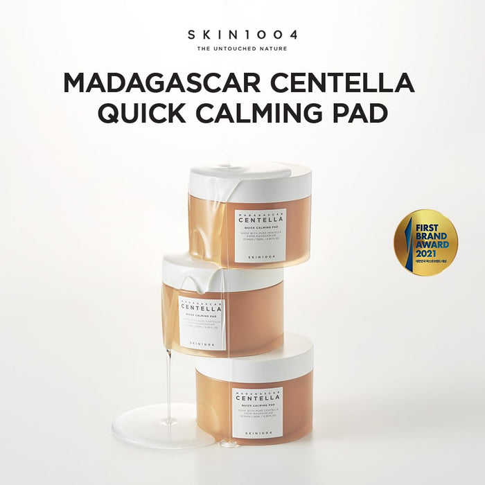 SKIN1004 Madagascar Centella Quick Calming Pad 70ea, 130 ml