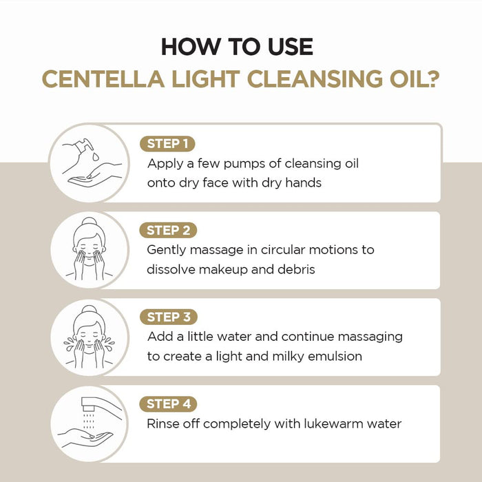 SKIN1004 Centella Light Cleansing Oil 200 ml
