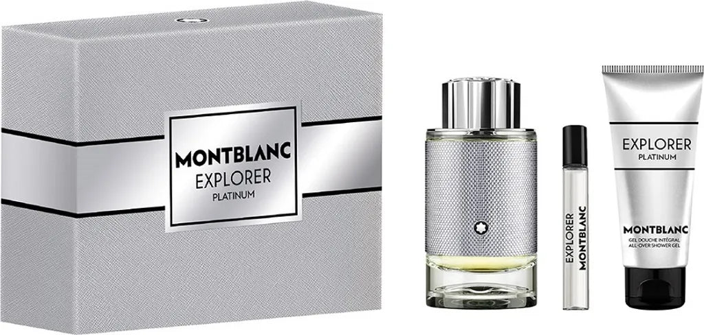 Montblanc Explorer Platinum Eau de Parfum Trio Set