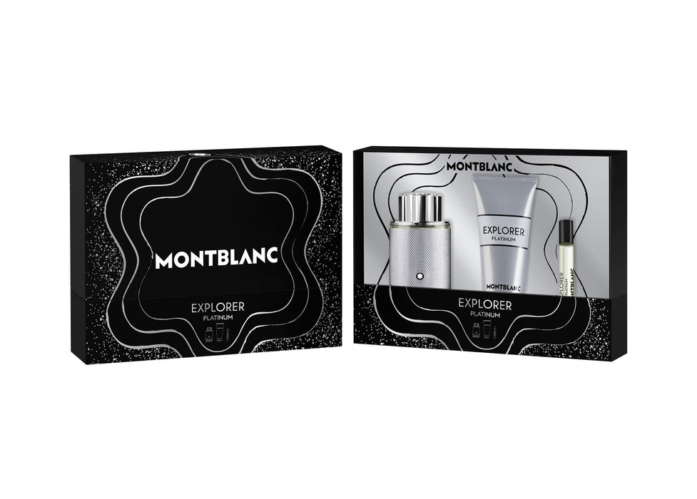 Montblanc Explorer Platinum Eau de Parfum Trio Set