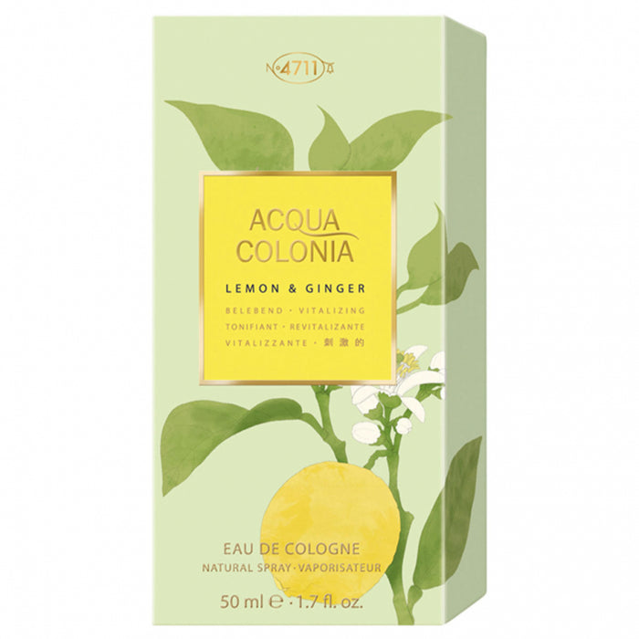4711 Acqua Colonia Lemon & Ginger Eau de Cologne 50ml