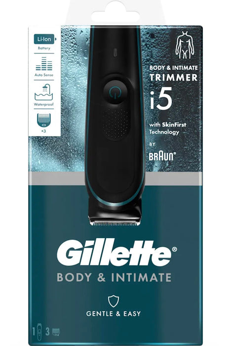 Gillette Body & Intimate Elektrischer Rasierer, Intimate Trimmer